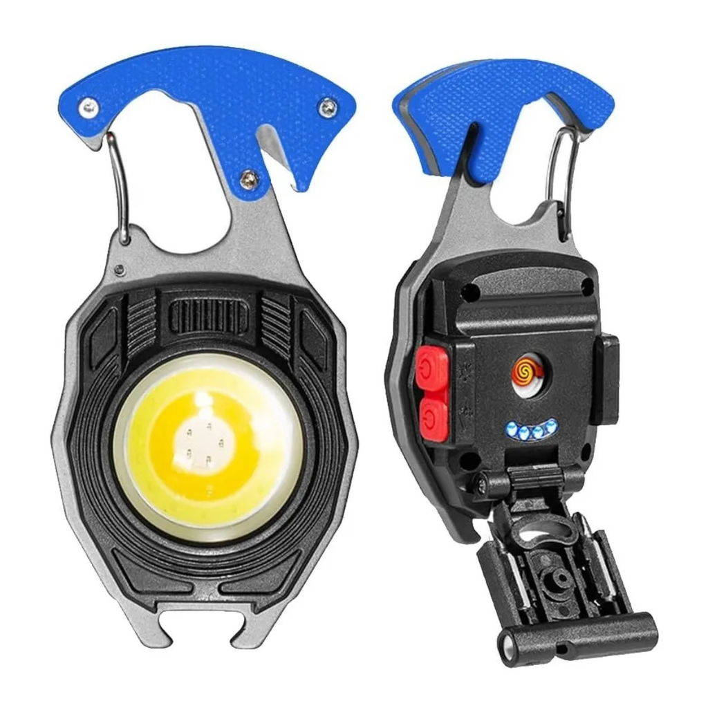 Linterna Led Cob Multifuncion Recargable