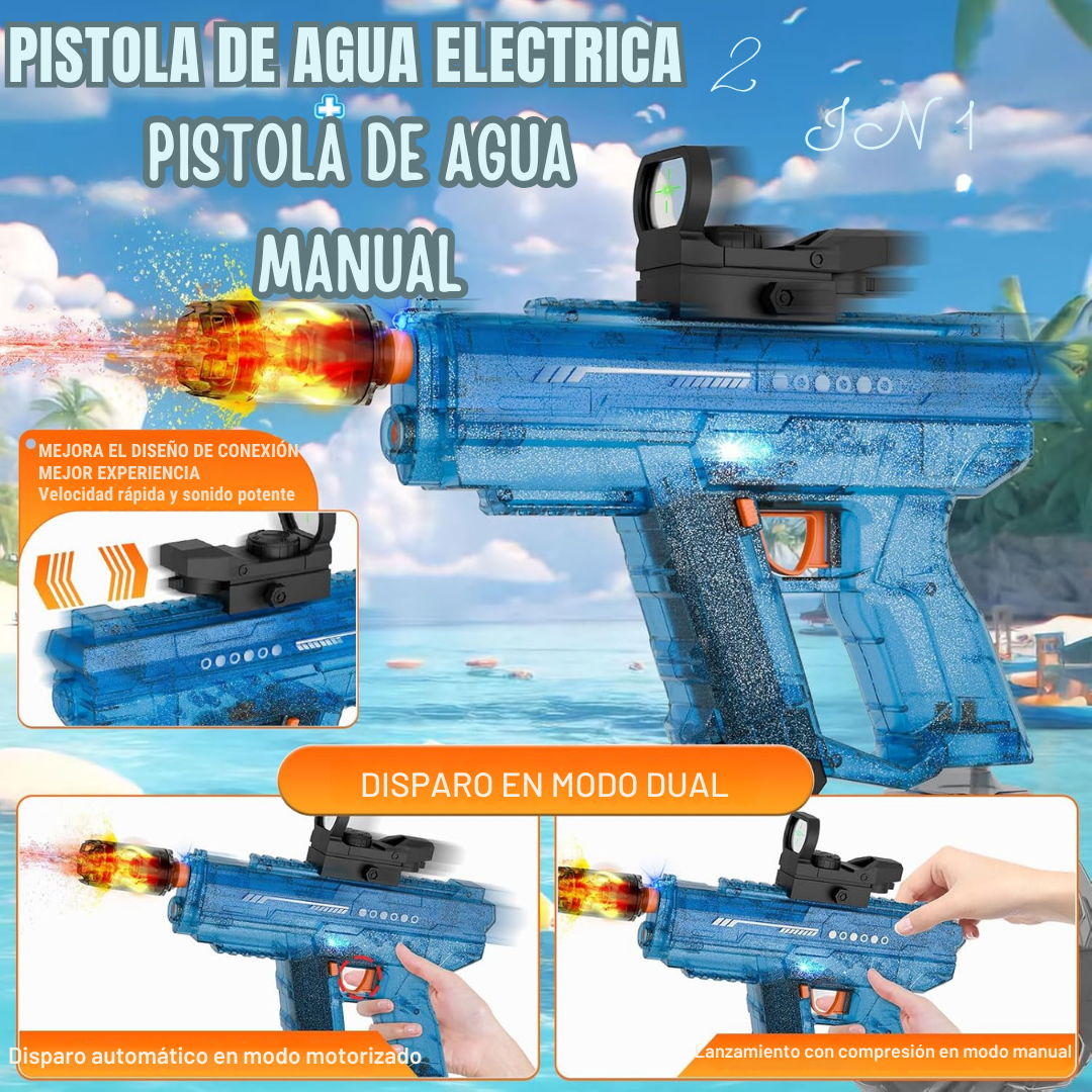 Pistola de Agua Eléctrica